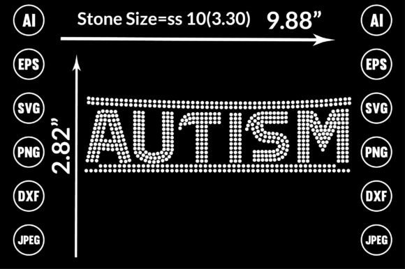 Creating Impactful Designs with Autism Rhinestone Templates