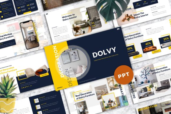 Dolvy - Furniture Powerpoint Templates: Design Presentations That Sell