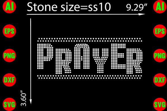 Elevate Your Faith-Based Crafts with Prayer Rhinestone Templates