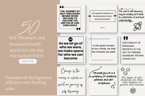 Elevate Your Feed: The Power of Self-Discovery Personal Growth Templates