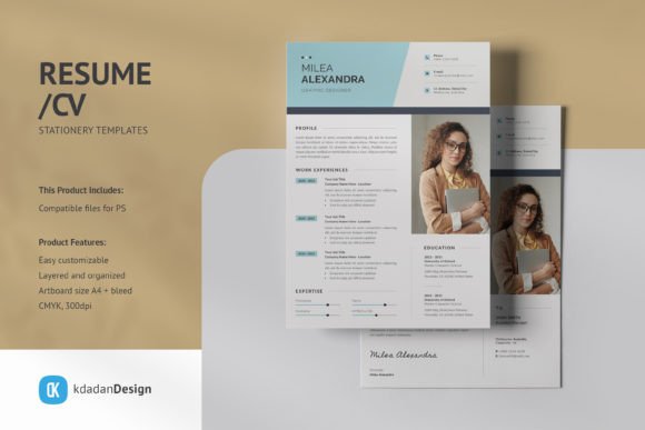 Elevate Your Job Search with Resume/CV PSD Design Templates Vol 157