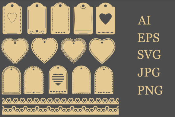 Elevate Your Valentine's Designs with These Versatile Label Templates