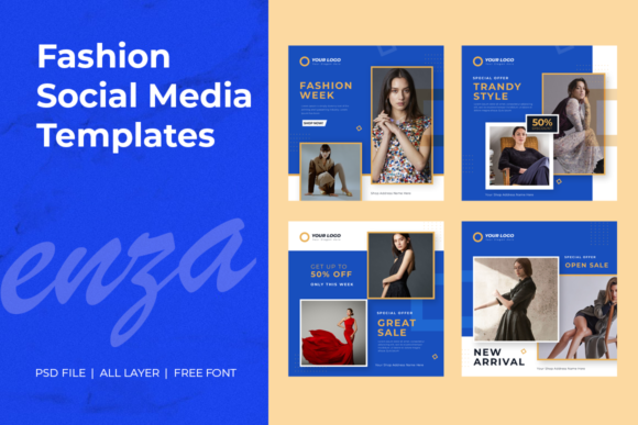 Fashion Social Media Templates: Your Shortcut to Stunning Feeds