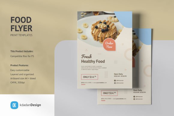 Food Flyer PSD Templates Vol 018: A Modern Design Toolkit