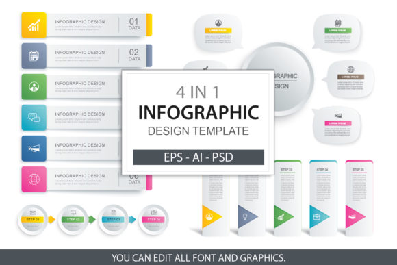 Infographics Templates Presentations 01: Your Design Workflow Solution