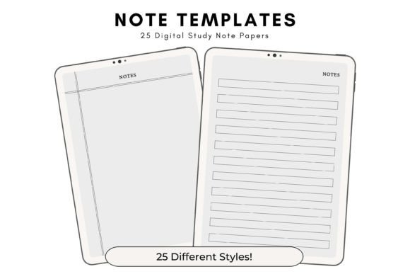 Mercury Printable Note Templates: A Practical Design Asset