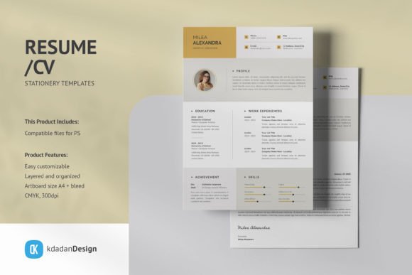 Modernize Your Job Hunt: A Deep Dive into Resume/CV PSD Templates Vol 155