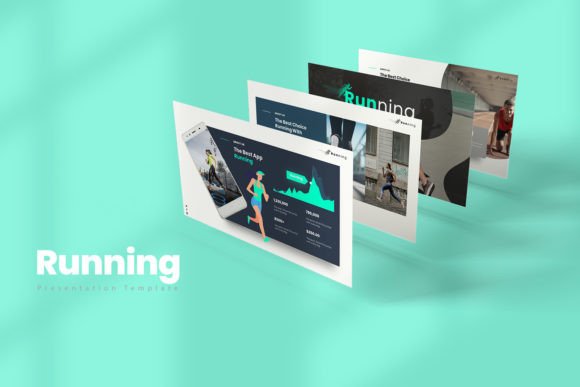 Running GoogleSlide Templates: Clean, Creative, Multipurpose