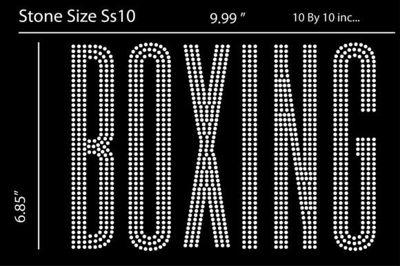 Sparkle and Strength: Gym Rhinestone Design Templates for Bold Branding
