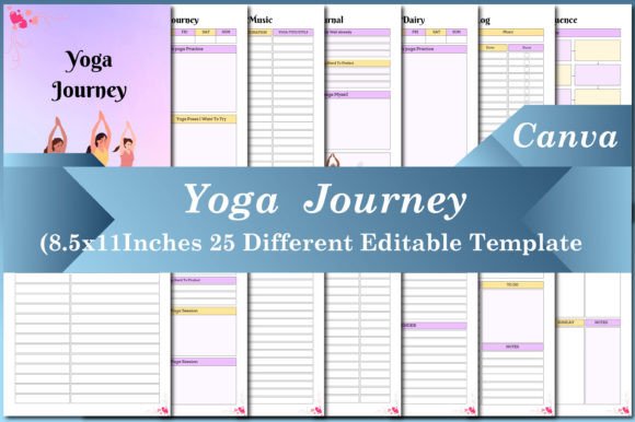 Streamlining Your Practice with Yoga Journey Canva Templates