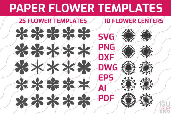 Unleash Creativity with Paper Flower Templates SVG