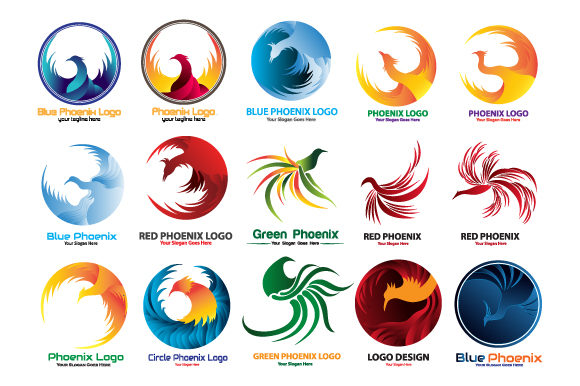 Vector Phoenix Logo Design Templates: Soaring Above the Competition
